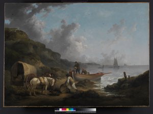 De Smokkelaars, 1792 door George Morland